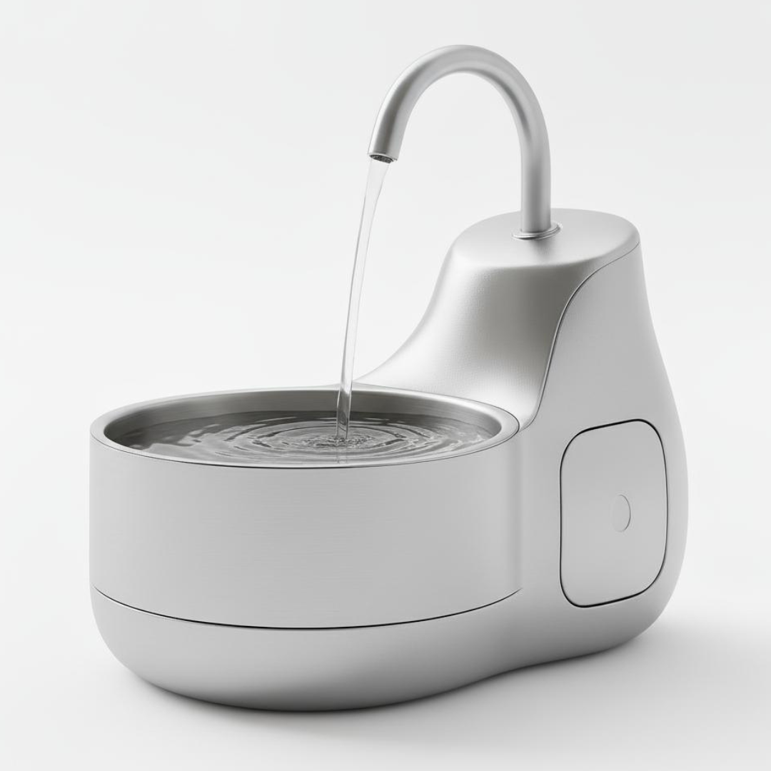 Purrify Max Stainless Steel Water Fountain