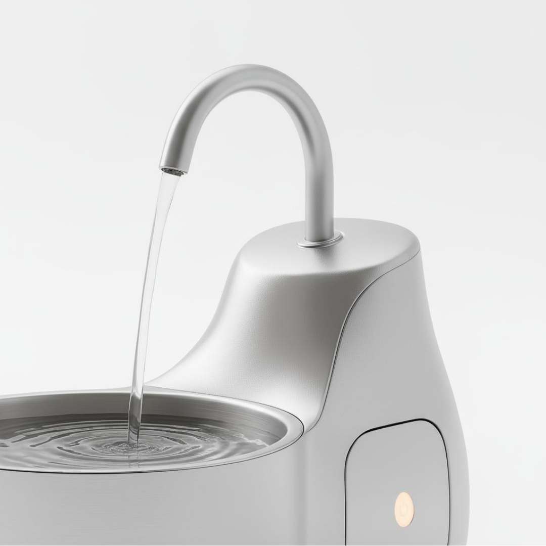 Purrify Max Stainless Steel Water Fountain