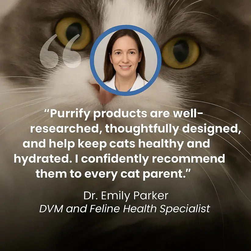 Purrify Stainless Steel Water Fountain - Purrify